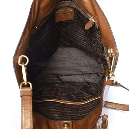 Prada Vernice Sfumata Tote Blond Mordore 6 of 22