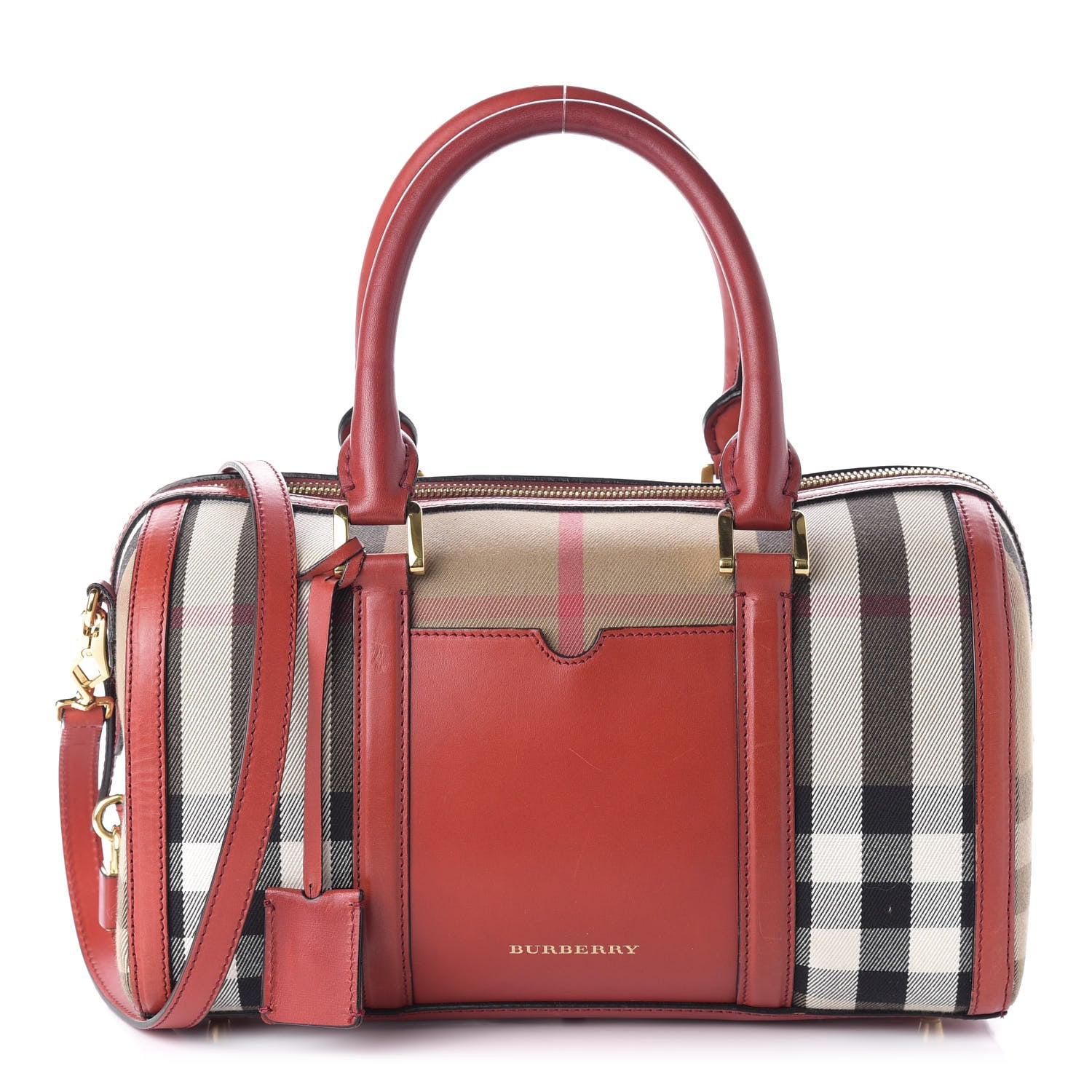 Burberry House Check Medium Alchester Military Red 1 of 10