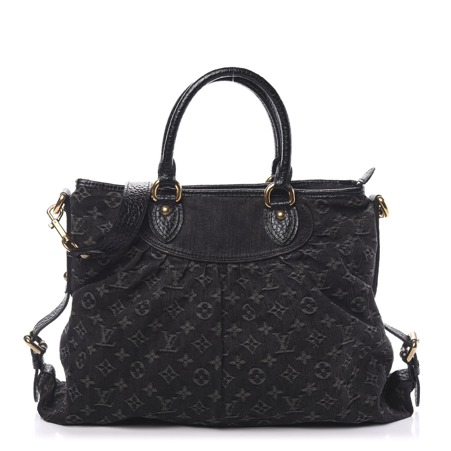 Louis Vuitton Denim Neo Cabby GM Black 1 of 10