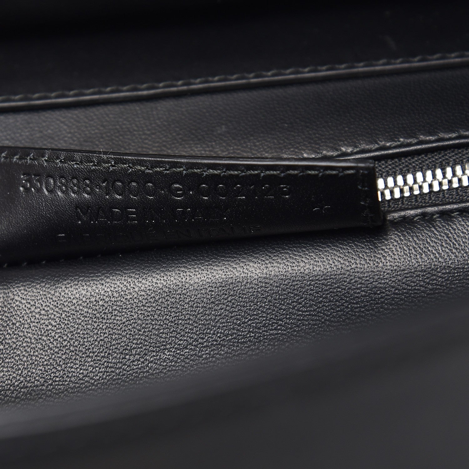Balenciaga Smooth Calfskin Le Dix M Cartable Shoulder Bag Black 8 of 8