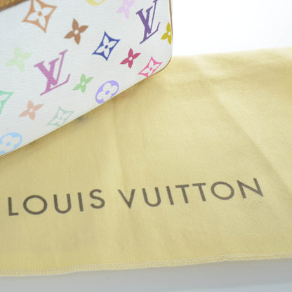 Louis Vuitton Monogram Multicolor Pochette Accessories White 10 of 10