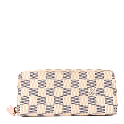 Louis Vuitton Damier Azur Clemence Wallet 1 of 9