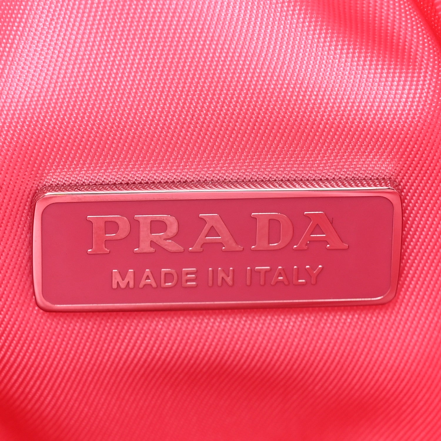 Prada Re-Nylon Soft Padded Small Double Handled Shoulder Bag Begonia 6 of 8