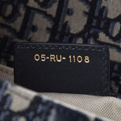 Christian Dior Oblique Saddle Bag Blue 7 of 8