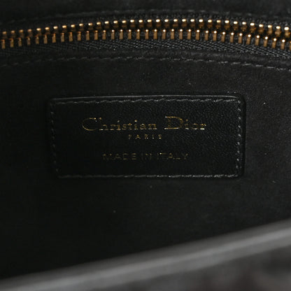 Christian Dior Lambskin Cannage Medium Lady Dior Black 6 of 10