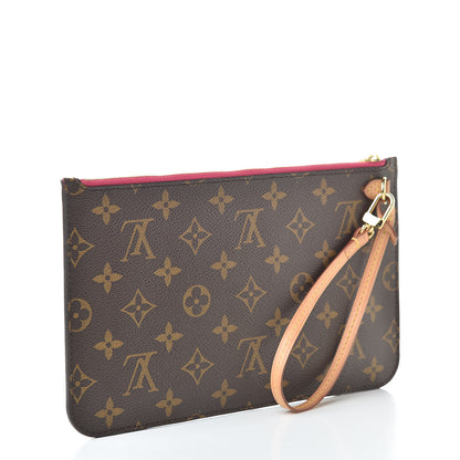 Louis Vuitton Monogram Neverfull MM GM Pochette Pivoine 3 of 8