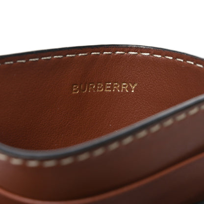 Burberry Cotton Canvas Horseferry Print Card Holder Natural Tan 6 of 6
