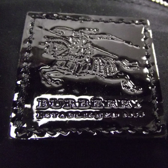 Burberry Patent Quilted Brook Hobo Black 8 of 10