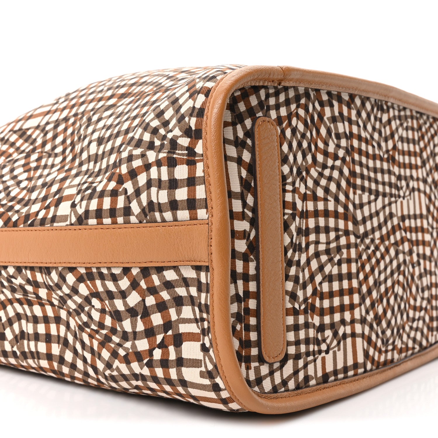 MCM Visetos Medium Liz Reversible Shopper Tote Cognac 14 of 15
