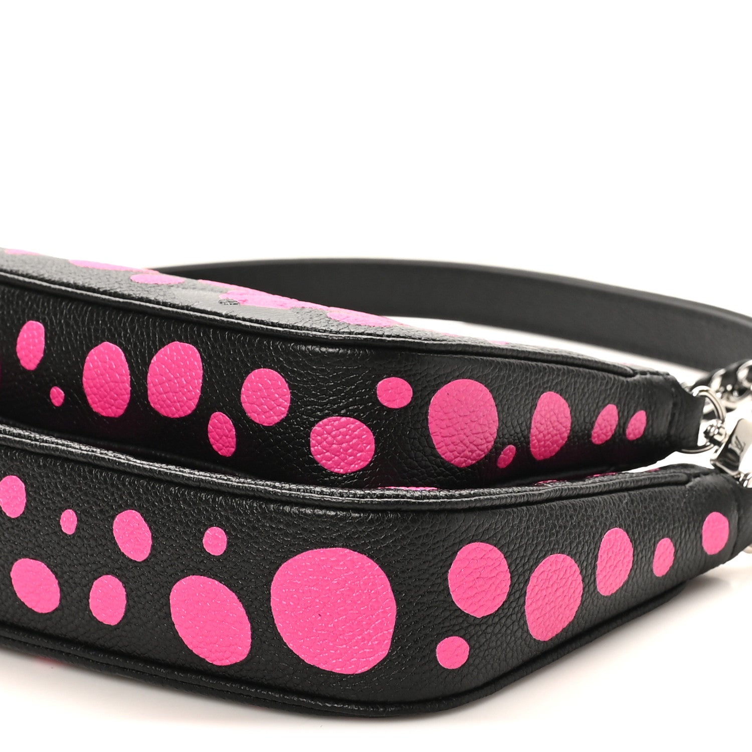 Louis Vuitton LV X YK Empreinte Multi Pochette Accessories Black Fuchsia 9 of 9
