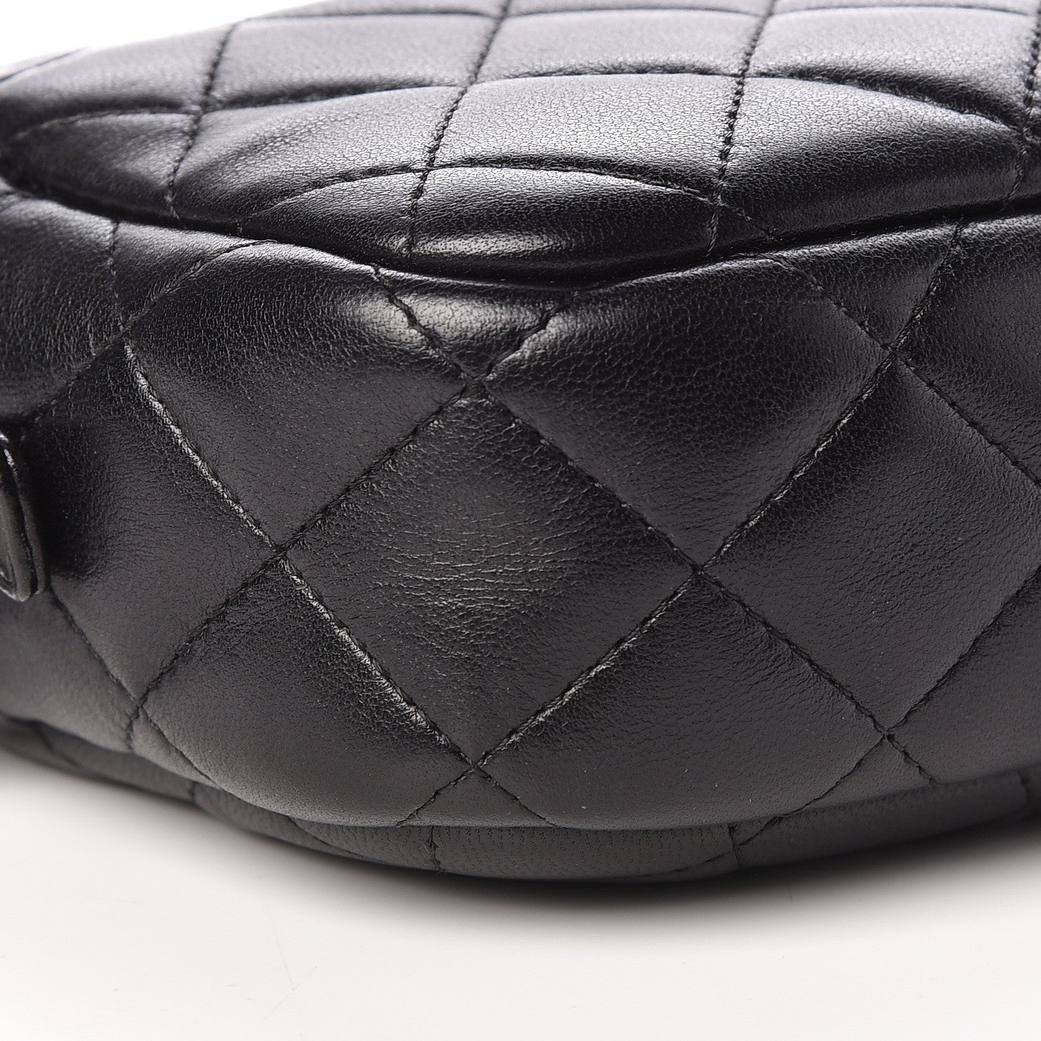 Chanel Lambskin Quilted Small Timeless Camera Case Black 9 of 13