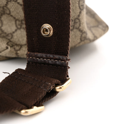 Gucci GG Plus Monogram Messenger Diaper Bag Dark Brown 23 of 26