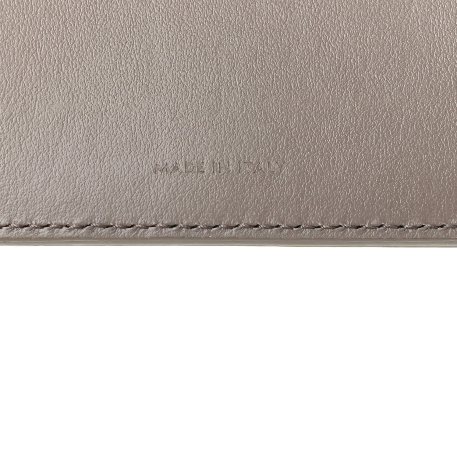 Celine Grained Calfskin Medium Multifunction Strap Wallet Grey 7 of 8