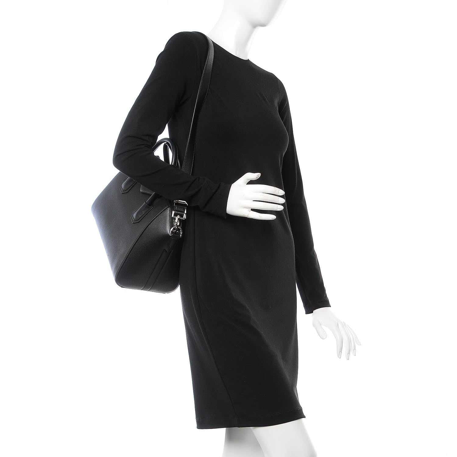 Givenchy Sugar Goatskin Small Antigona Black 2 of 8