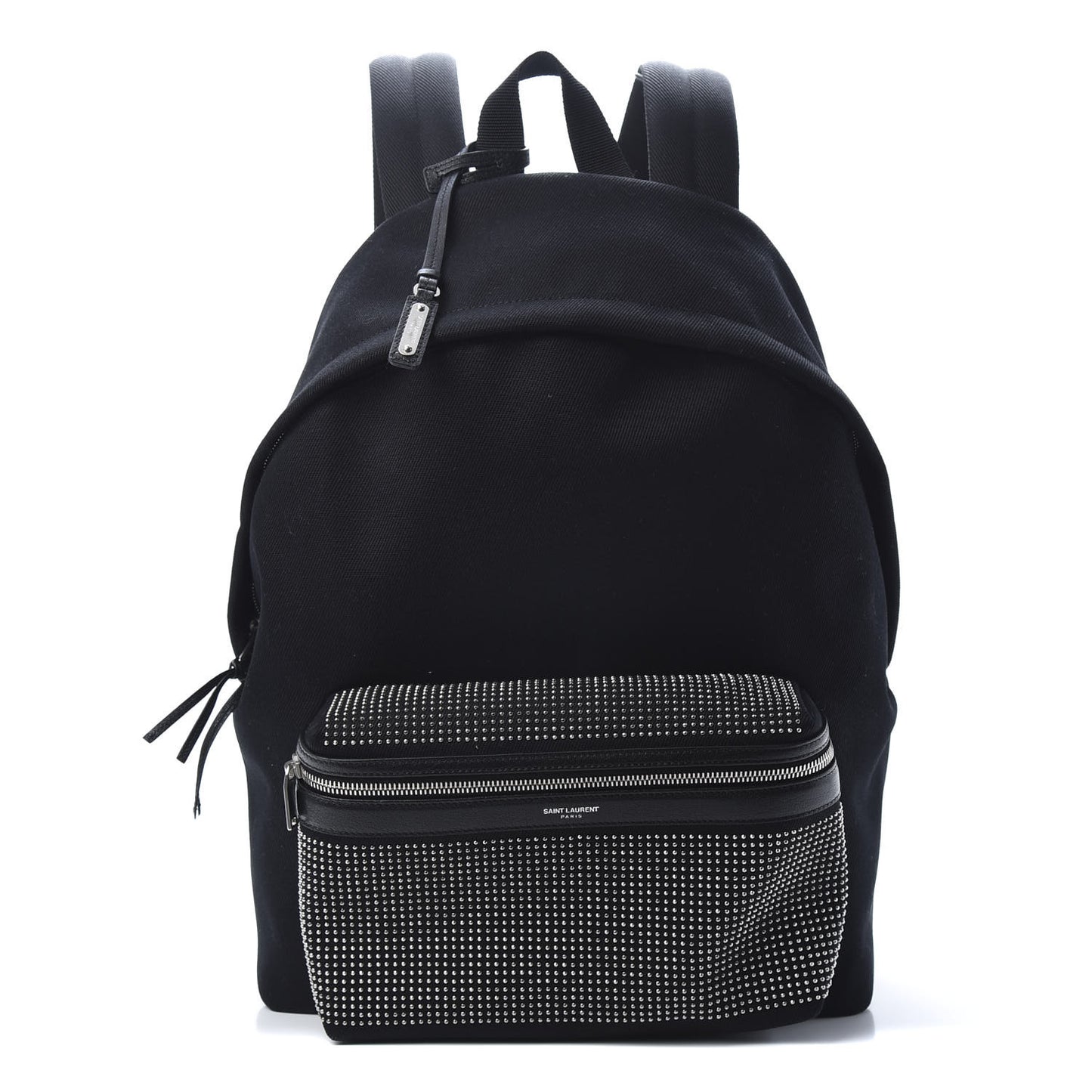 Canvas City Studded Backpack Black