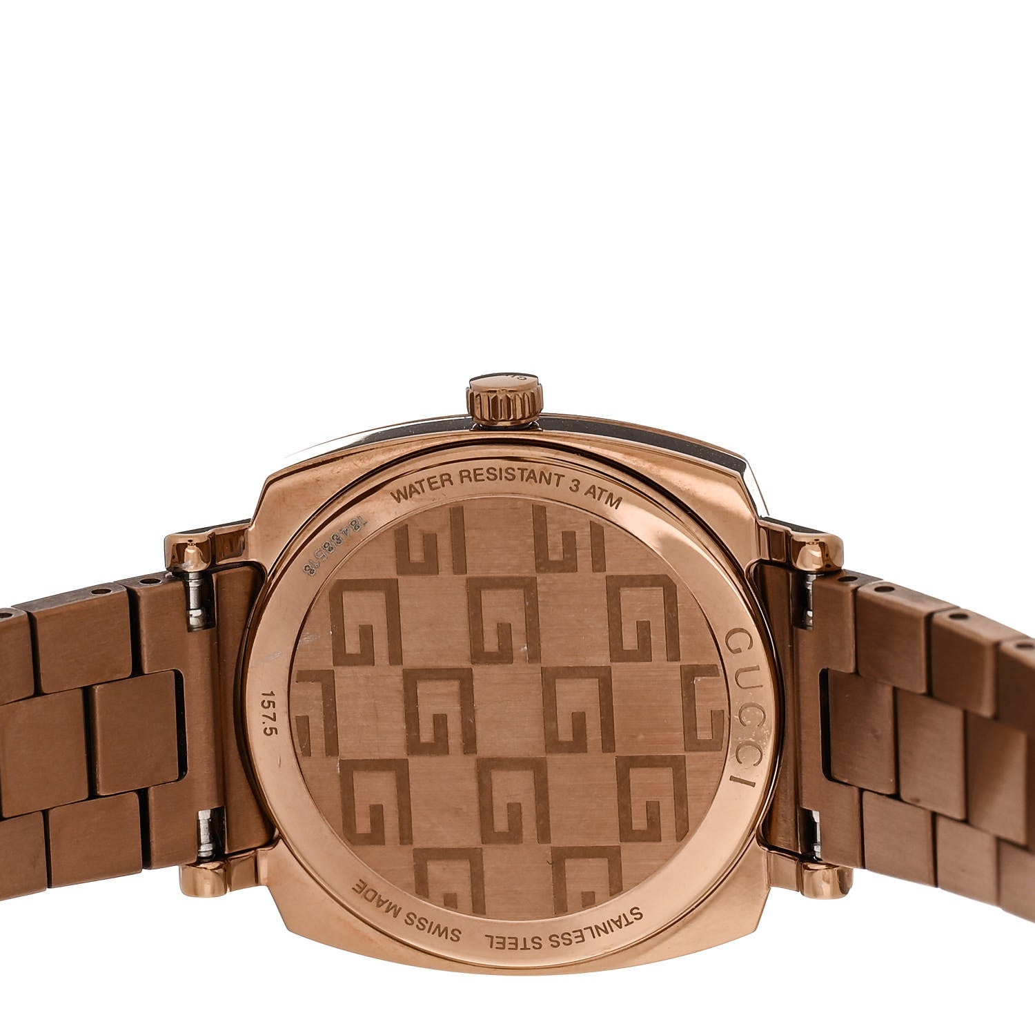 Gucci Stainless Steel 27mm Grip Quartz Watch Gold 4 of 5