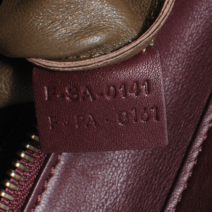 Celine Smooth Calfskin Mini Luggage Burgundy 9 of 9