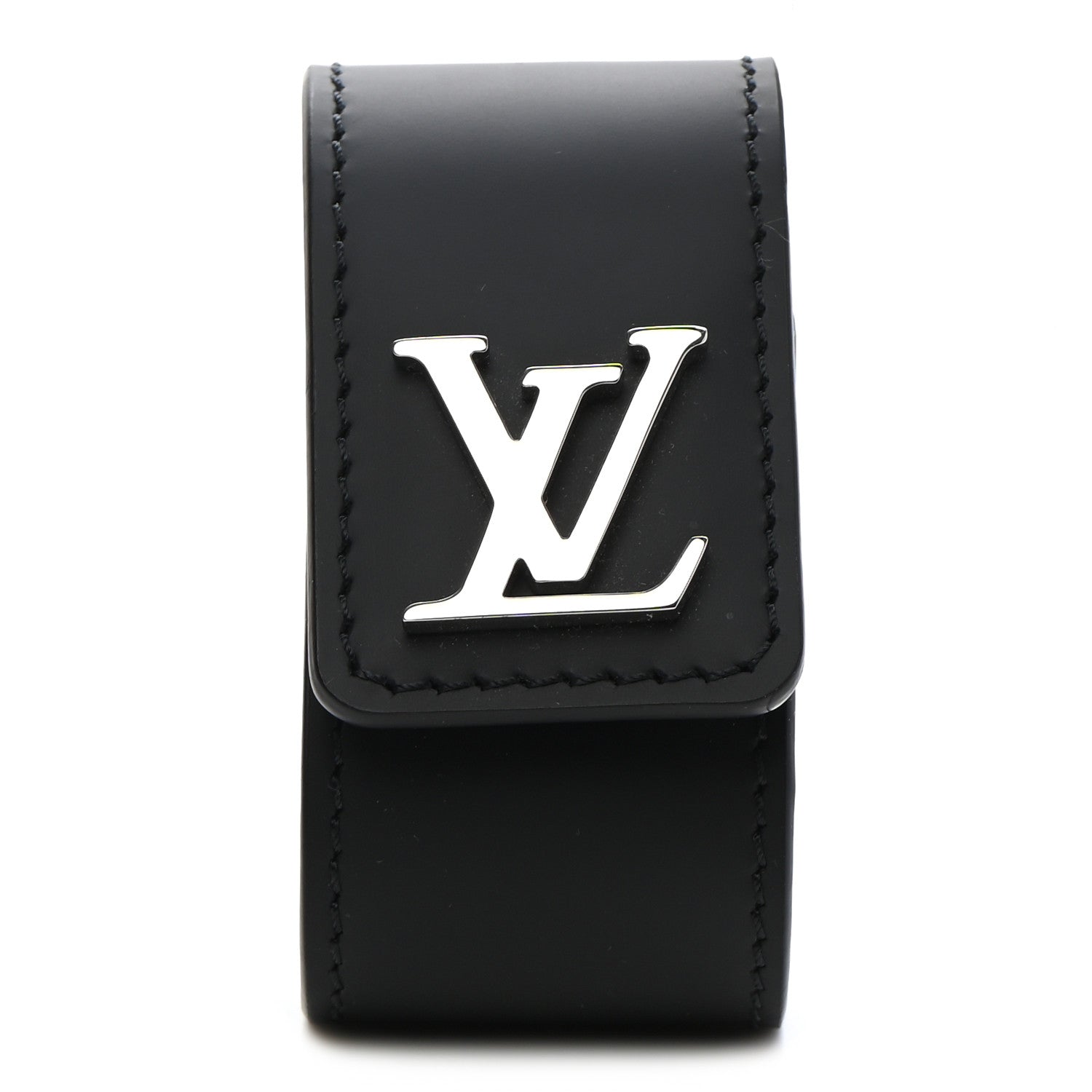 Louis Vuitton Calfskin Bag Holder Black 1 of 6