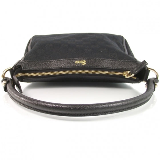 Gucci Small Abbey GG Canvas Hobo Black 5 of 11