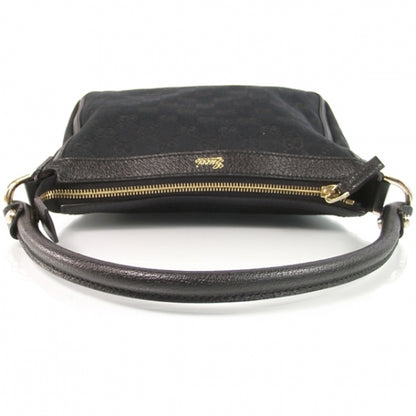 Gucci Small Abbey GG Canvas Hobo Black 5 of 11