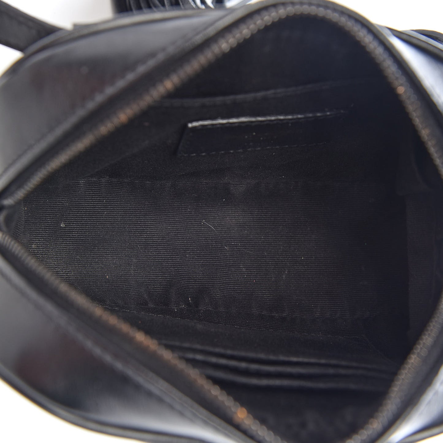 Calfskin Matelasse Monogram Lou Belt Bag Black