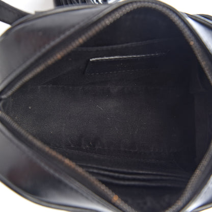 Saint Laurent Calfskin Matelasse Monogram Lou Belt Bag Black 5 of 10