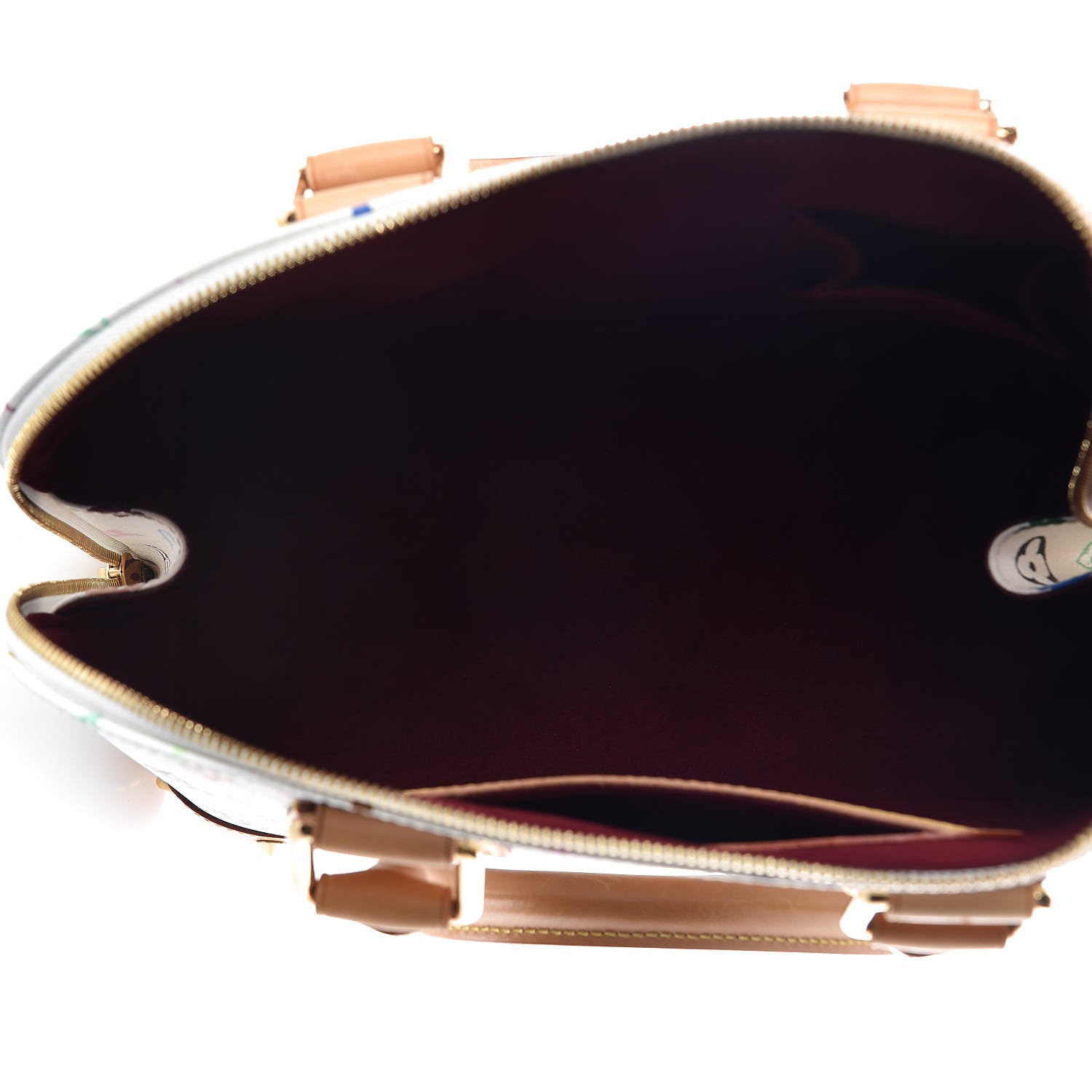 Louis Vuitton Monogram Multicolor Alma White 5 of 21