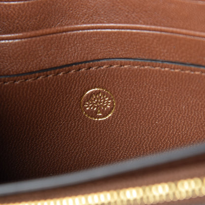 Mulberry Grain Vegetable Tanned Calfskin Medium Continental Wallet Oak 7 of 10