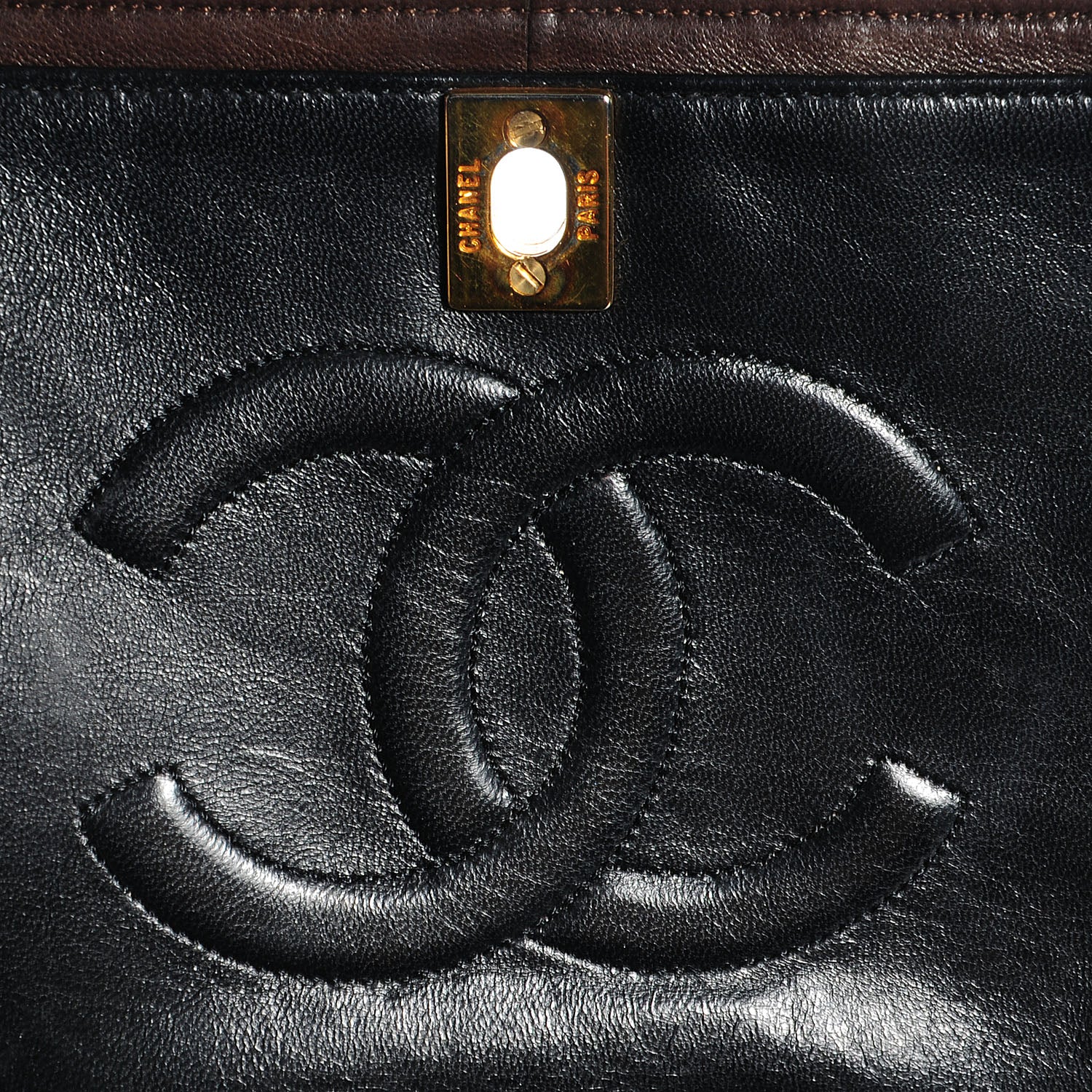 Chanel Quilted Lambskin Small Single Flap Brown 6 of 9