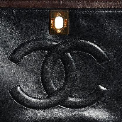 Chanel Quilted Lambskin Small Single Flap Brown 6 of 9