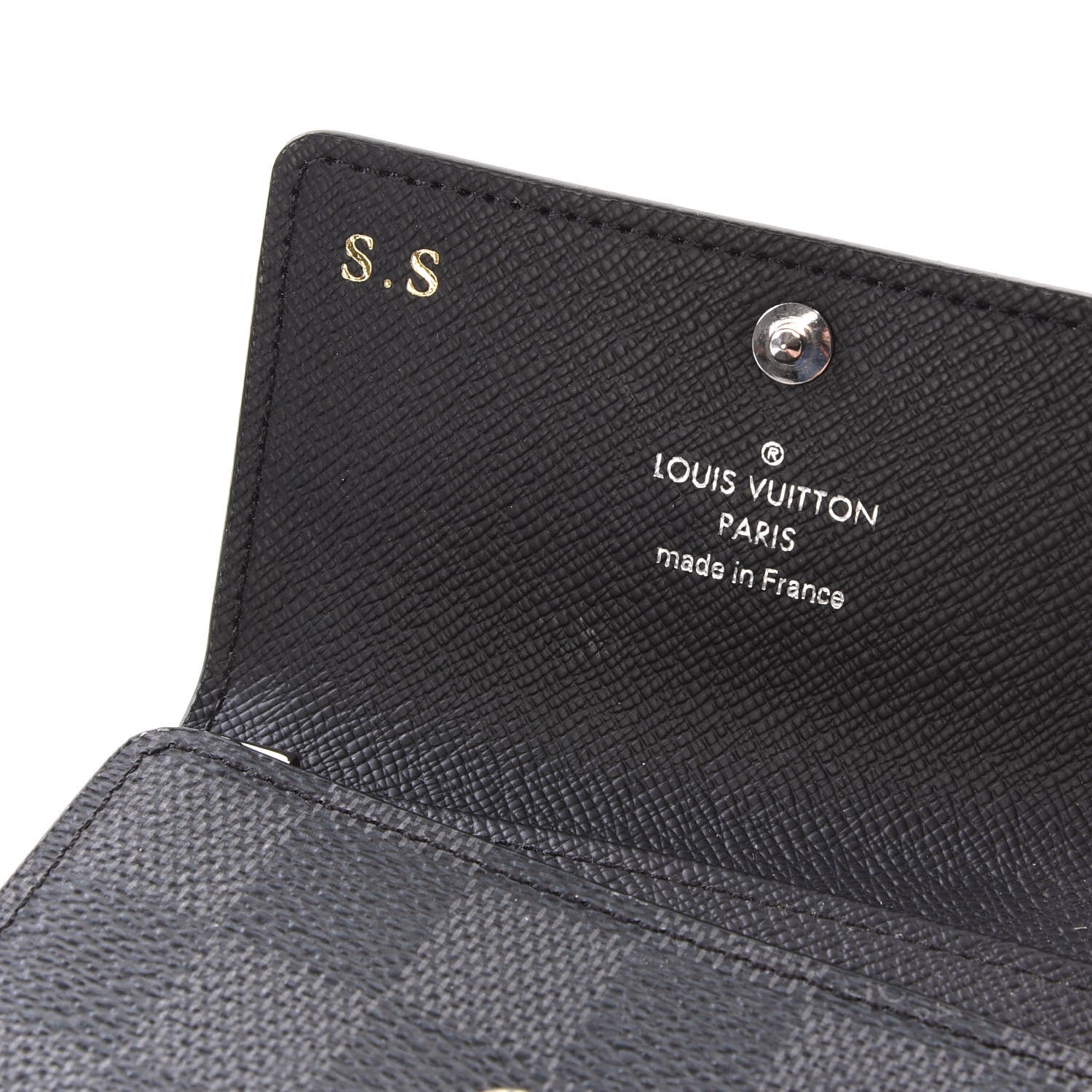 Louis Vuitton Damier Graphite Multicles 6 Key Holder 7 of 8