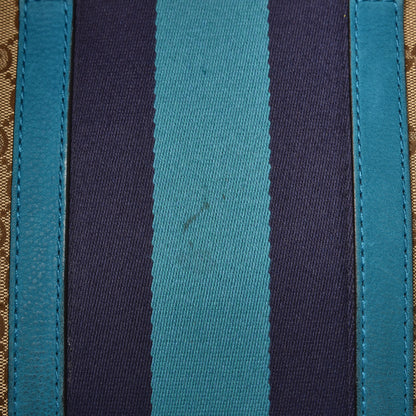 Gucci Monogram Vintage Web Medium Boston Teal 13 of 20