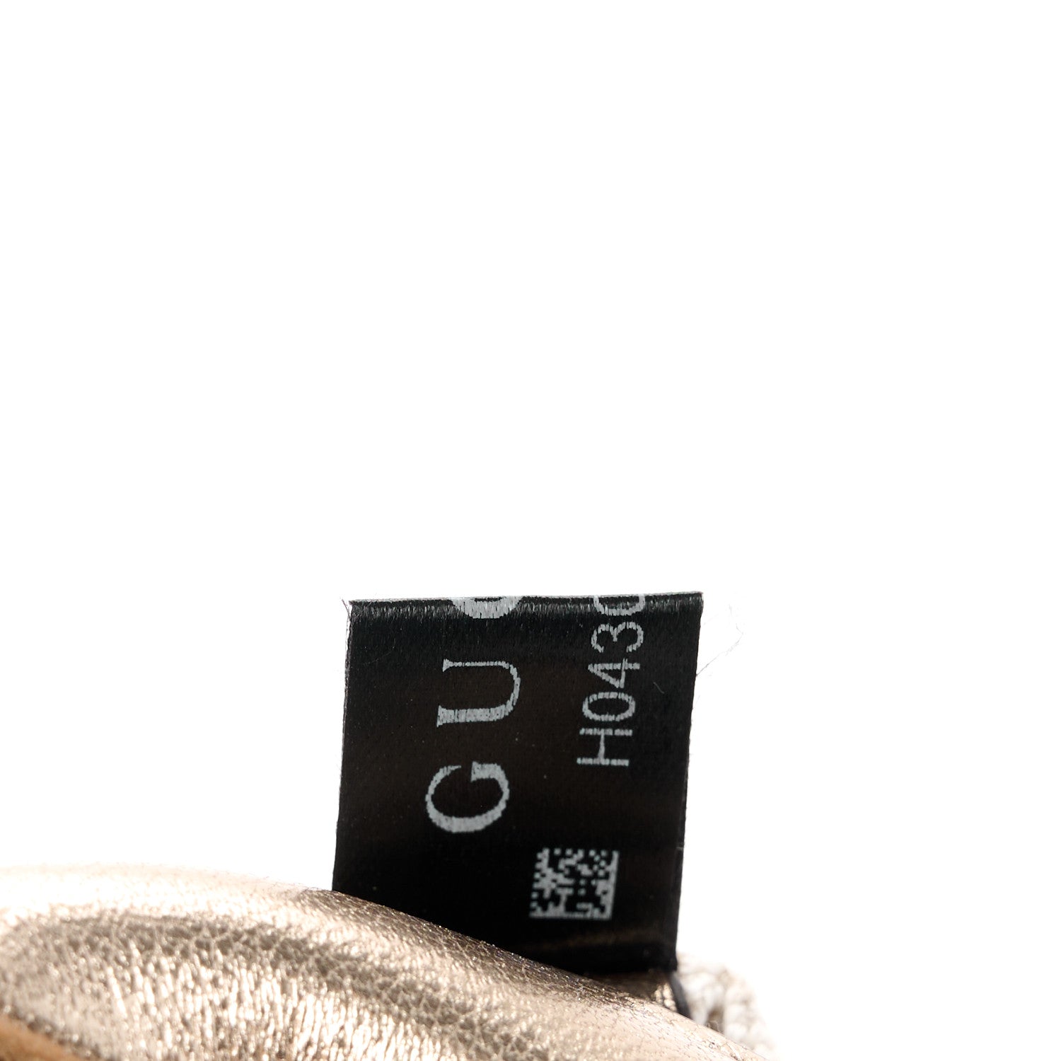 Gucci Metallic Sakai Be Green Calfskin Diagonal Stitched Small Blondie Shoulder Bag Golden Beige 9 of 13