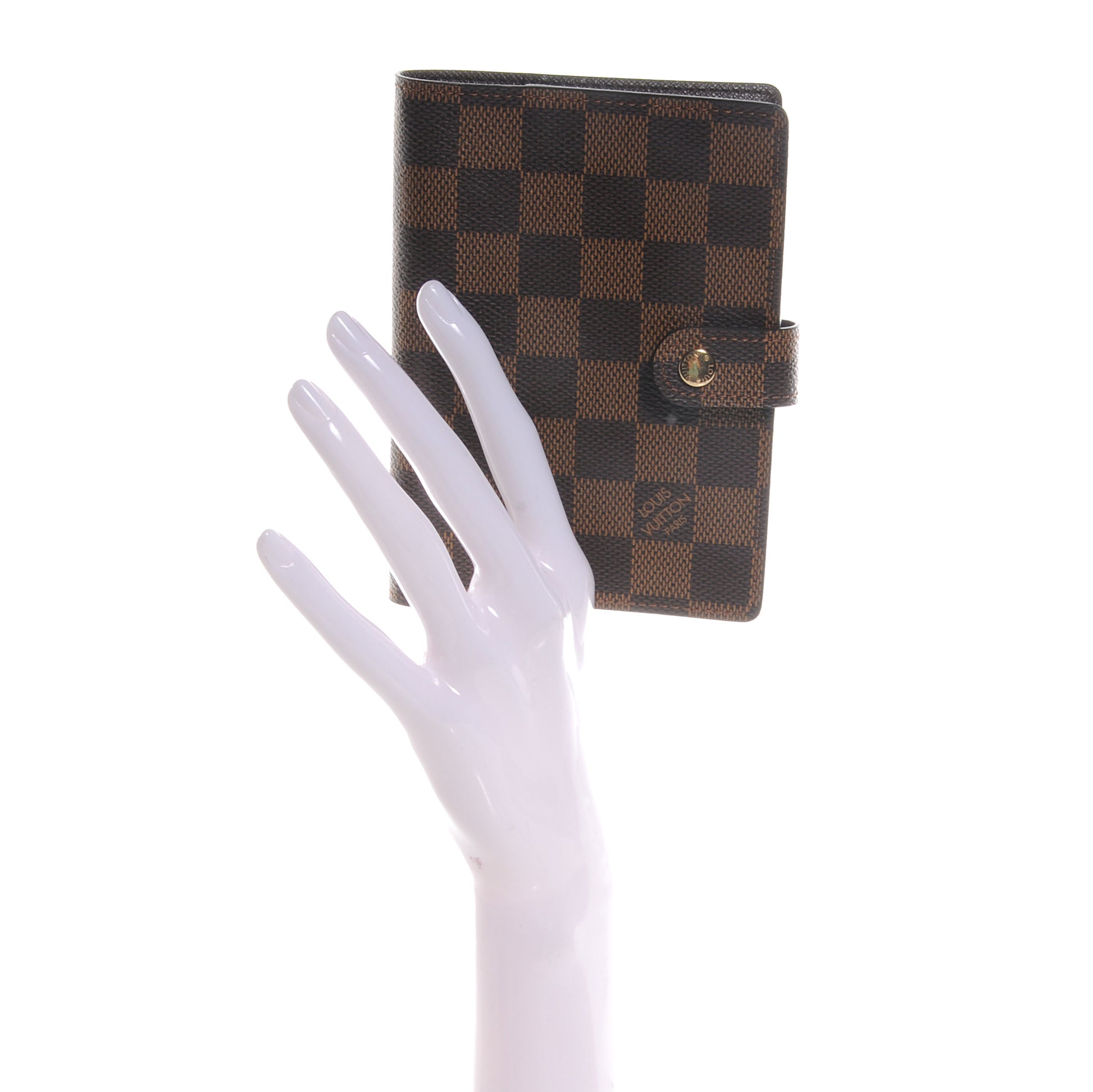 Louis Vuitton Damier Ebene Small Ring Agenda 2 of 7