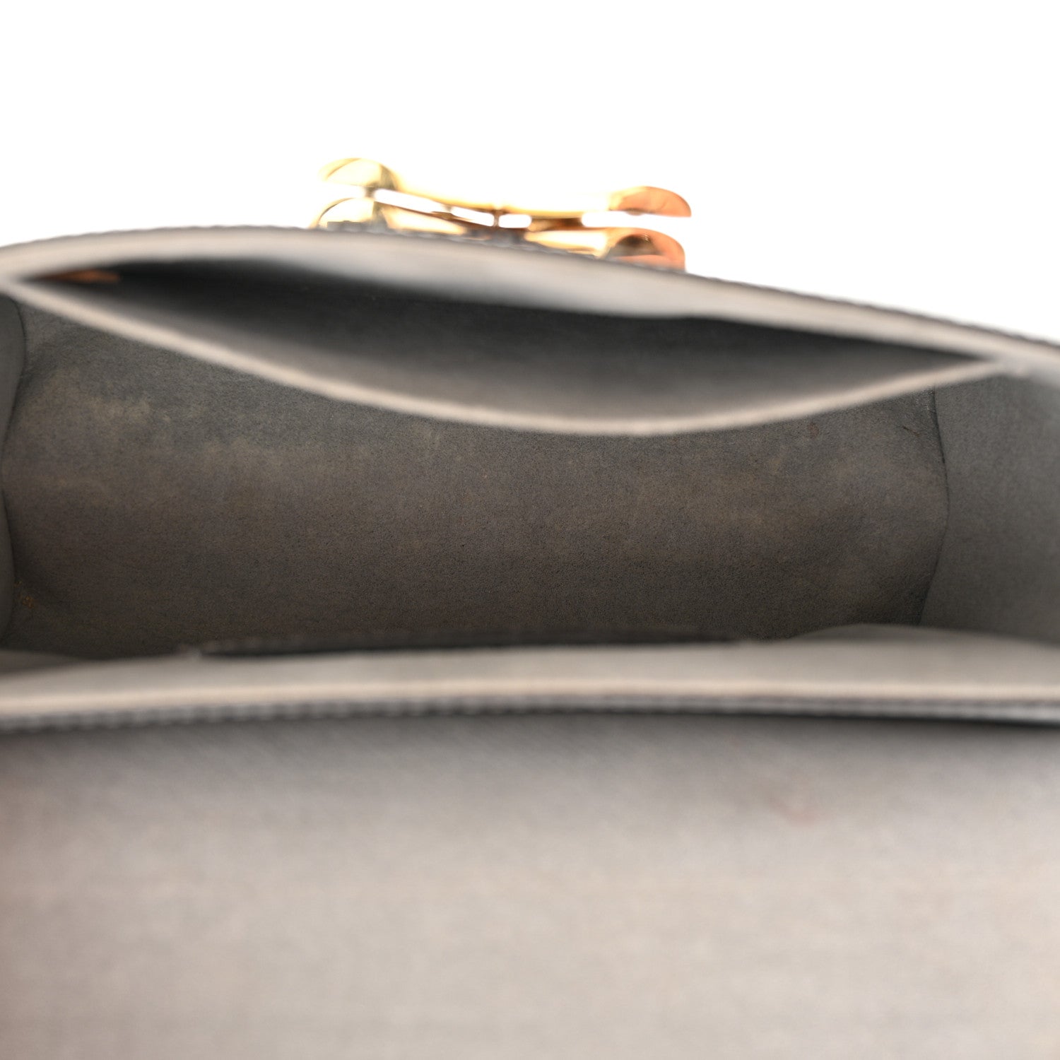 Louis Vuitton Epi Twist Shoulder Bag MM Gris Cloudy 6 of 15