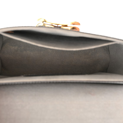 Louis Vuitton Epi Twist Shoulder Bag MM Gris Cloudy 6 of 15