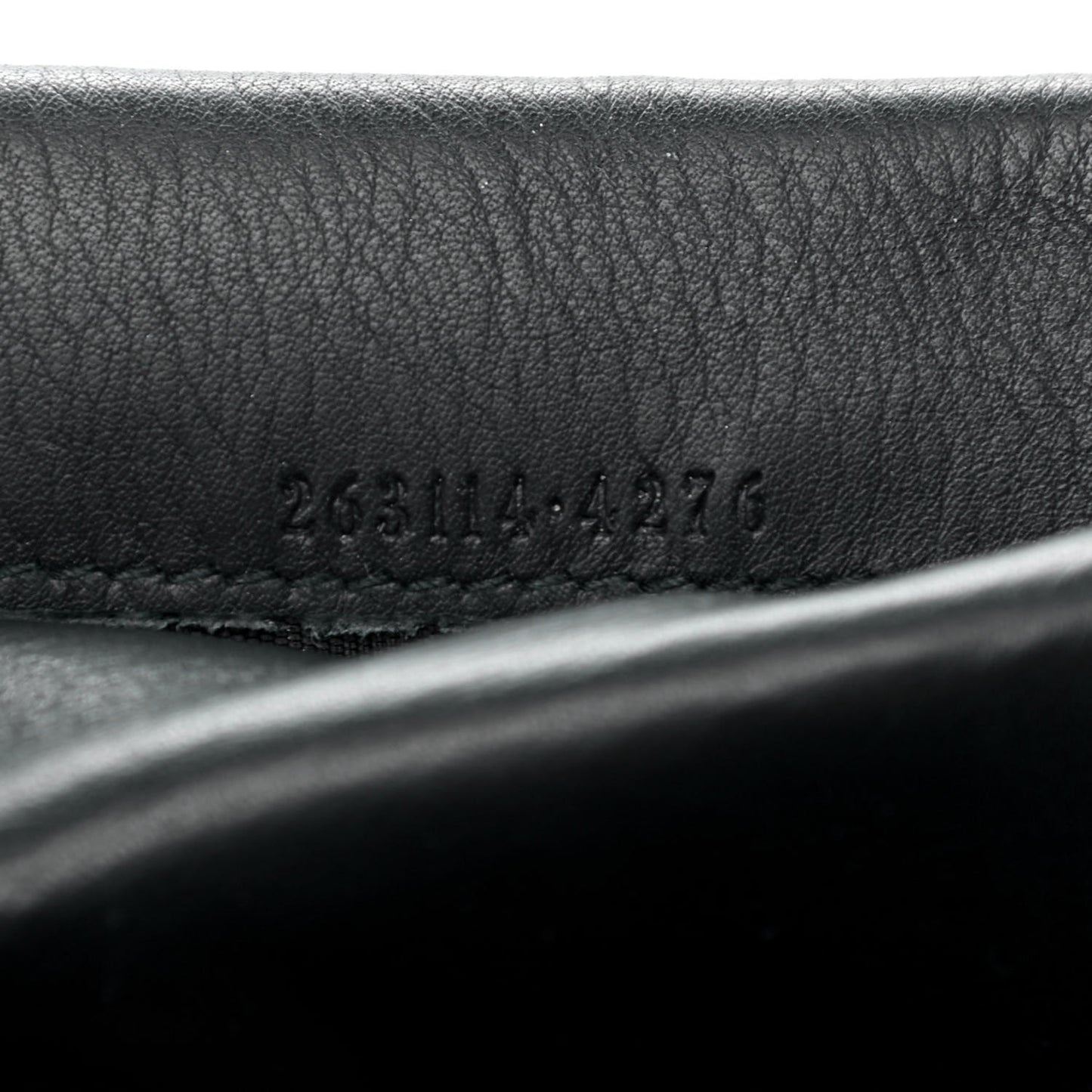 Guccissima Continental Flap Wallet Black