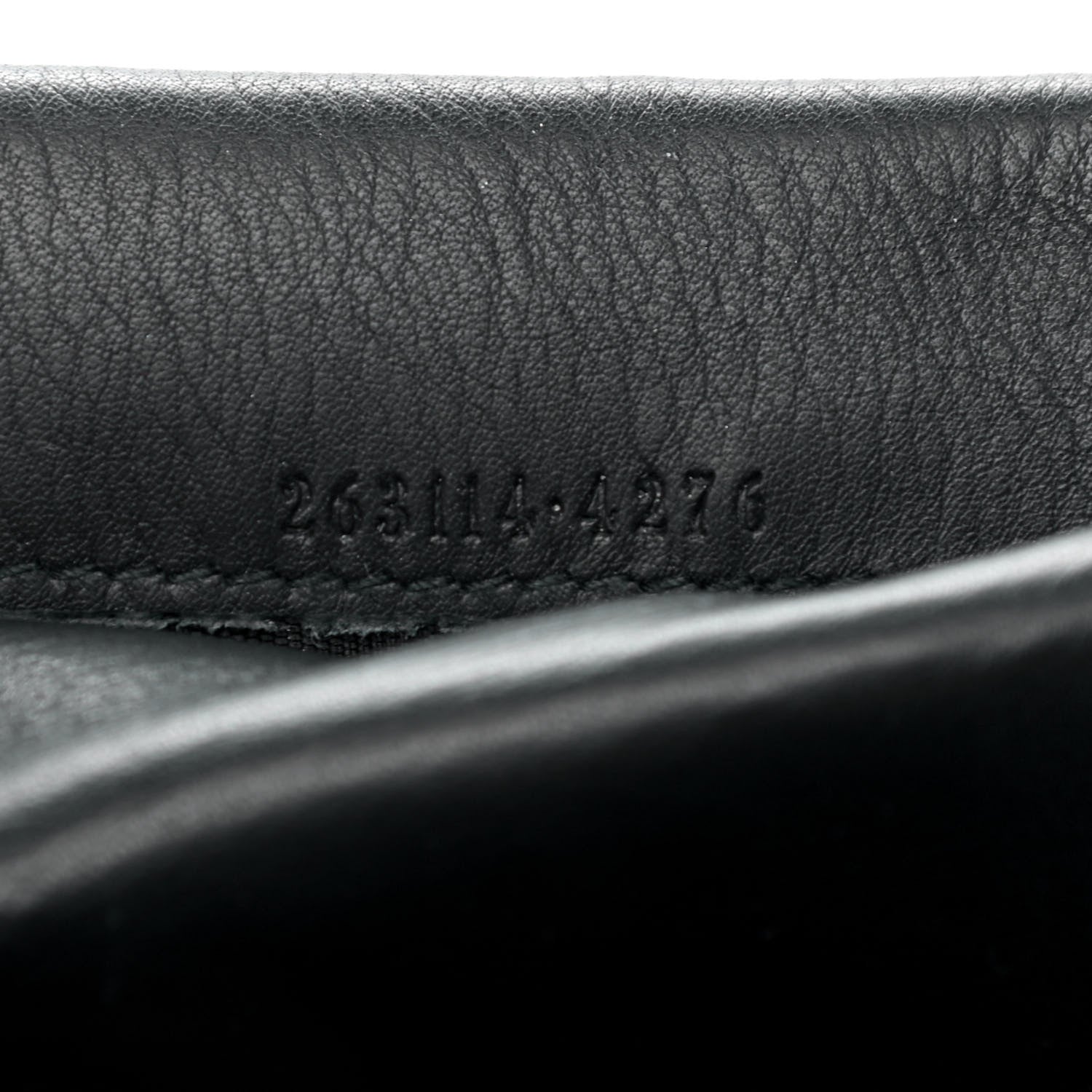 Gucci Guccissima Continental Flap Wallet Black 7 of 13