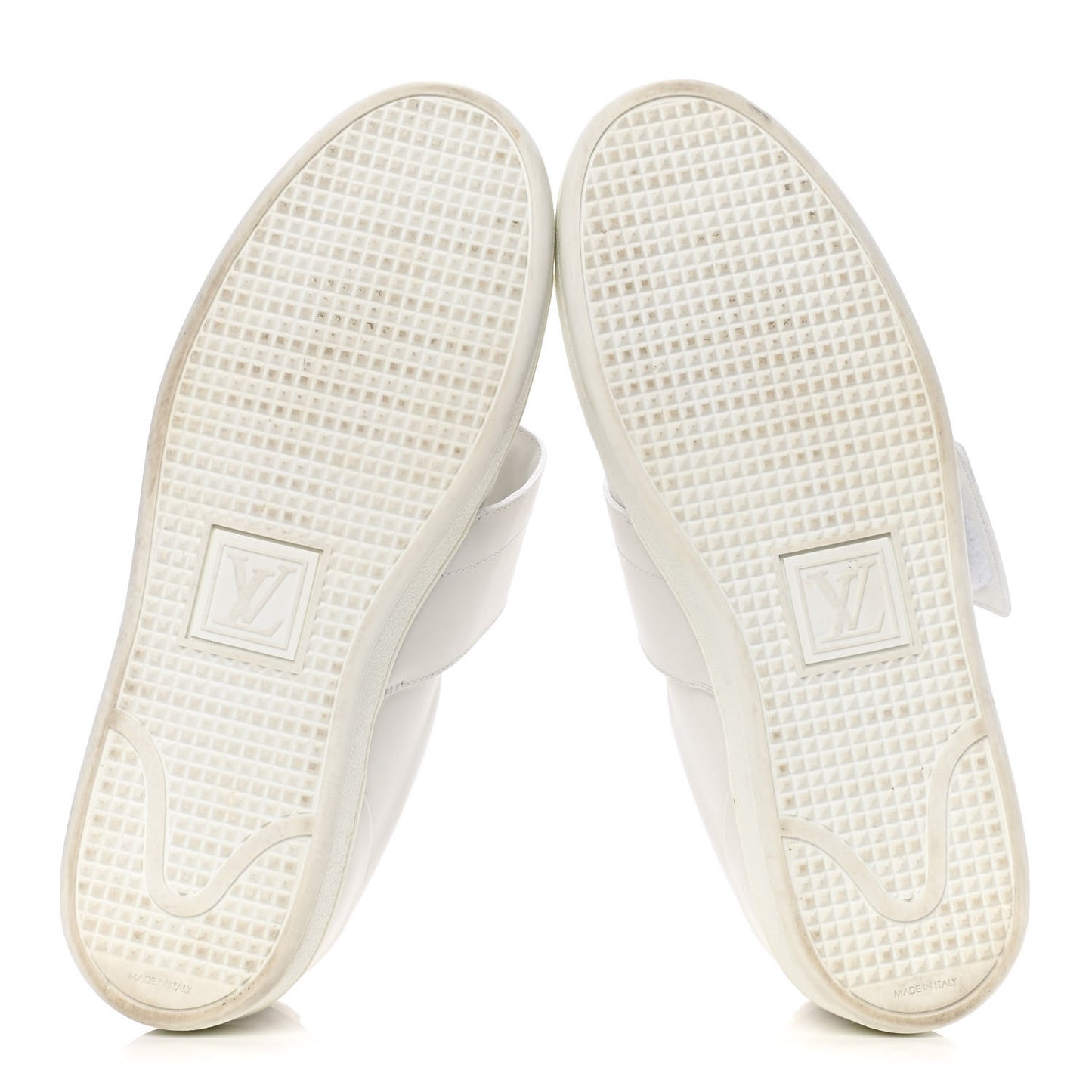 Calfskin Front Row Sneaker 38.5 White