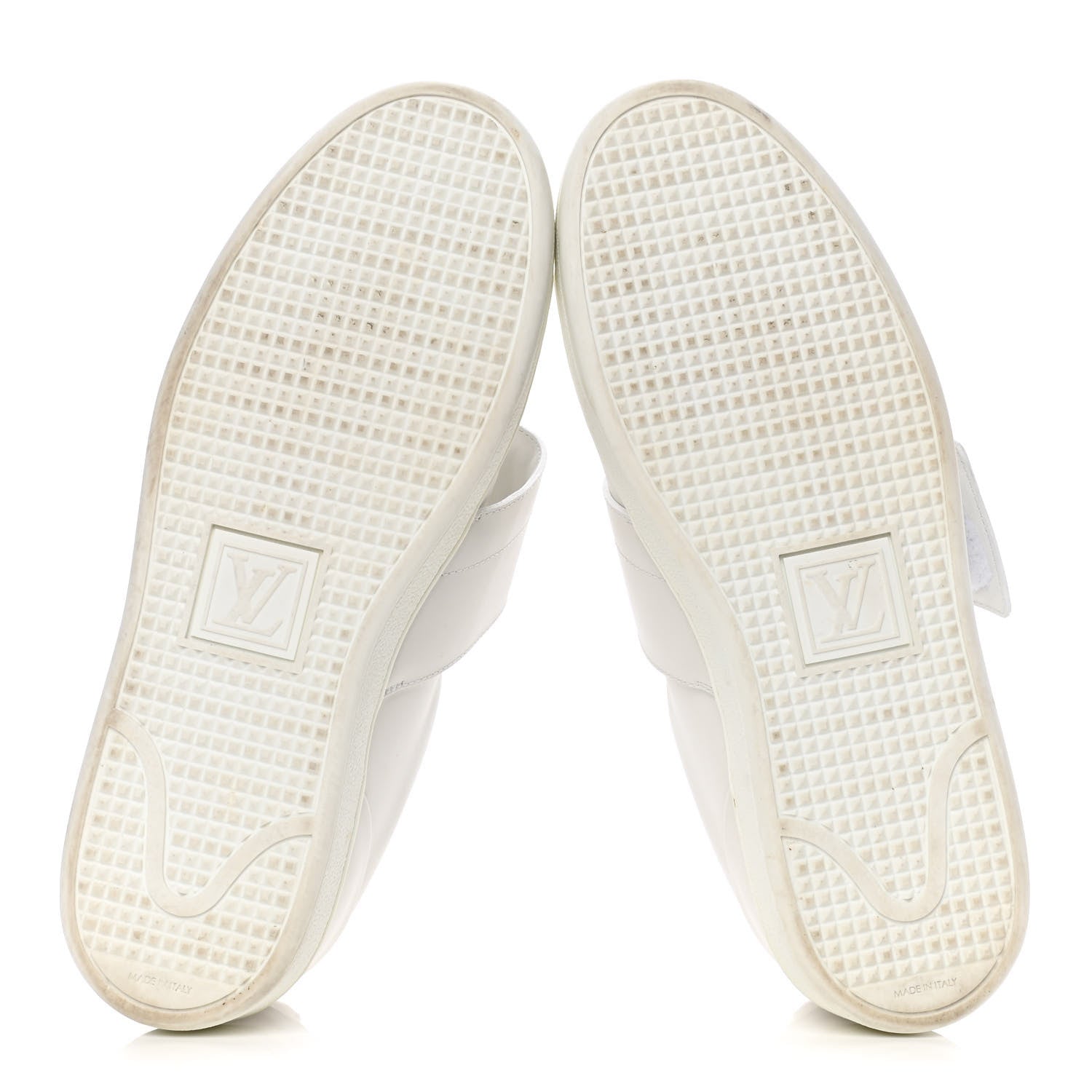 Louis Vuitton Calfskin Front Row Sneaker 38.5 White 7 of 13