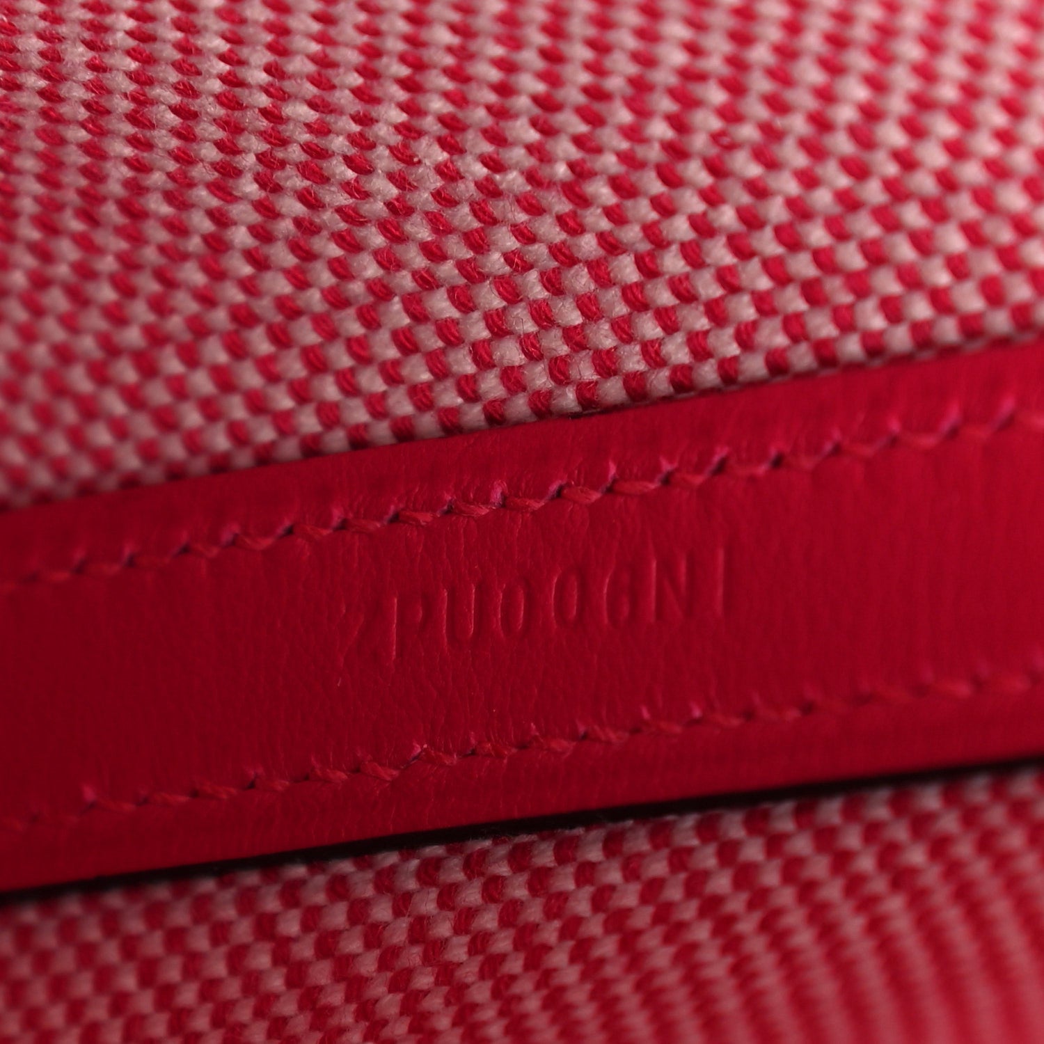 Hermes Swift Toile H Cabas H En Biais 27 Ecru Framboise 7 of 12