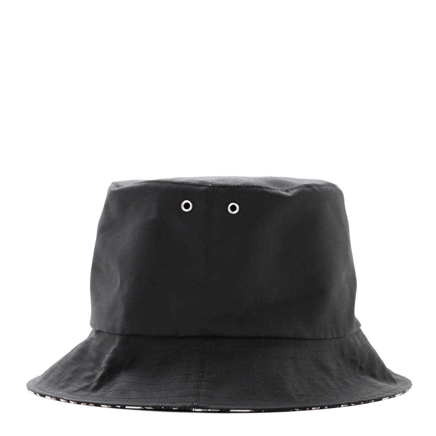Christian Dior Oblique Reversible Teddy-D Brim Bucket Hat 58 Black 5 of 9