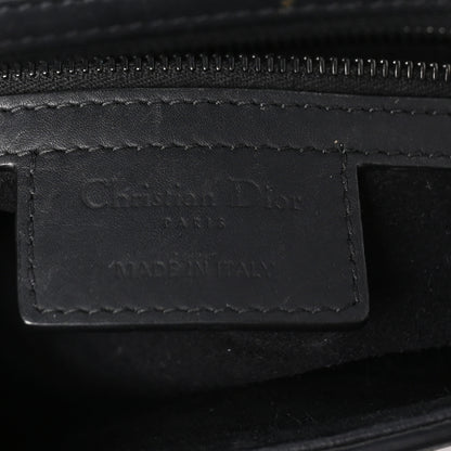 Christian Dior Ultra Matte Calfskin Saddle Bag Black 5 of 9