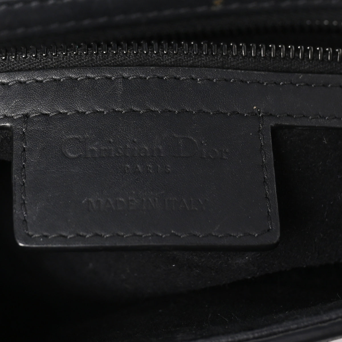 Ultra Matte Calfskin Saddle Bag Black