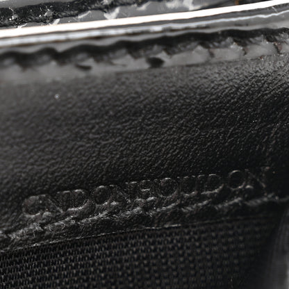 Burberry Patent Nova Check Wallet Black 8 of 13