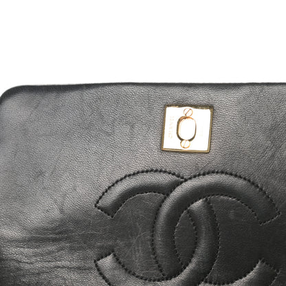 Chanel Lambskin Quilted Mini Flap Black 13 of 15
