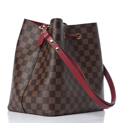 Louis Vuitton Damier Ebene Neonoe MM Cherry Berry 3 of 9