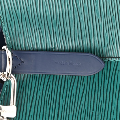 Louis Vuitton Epi Neonoe BB Emerald Indigo 7 of 8