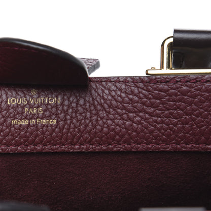 Louis Vuitton Damier Ebene Cuir Taurillon Brittany Bordeaux 7 of 10