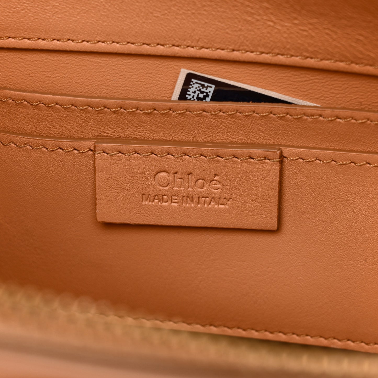 Calfskin Suede Small Roy Bag Caramel
